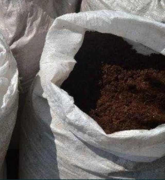 Перегной в мешках