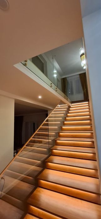 Balustrade din sticlă securizată
