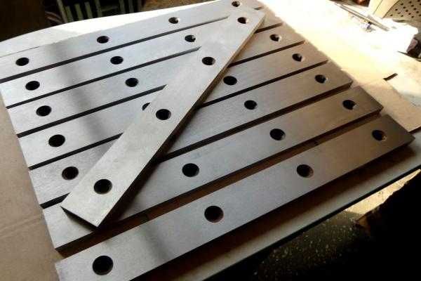 Изготовление ножей для дробилок пластика