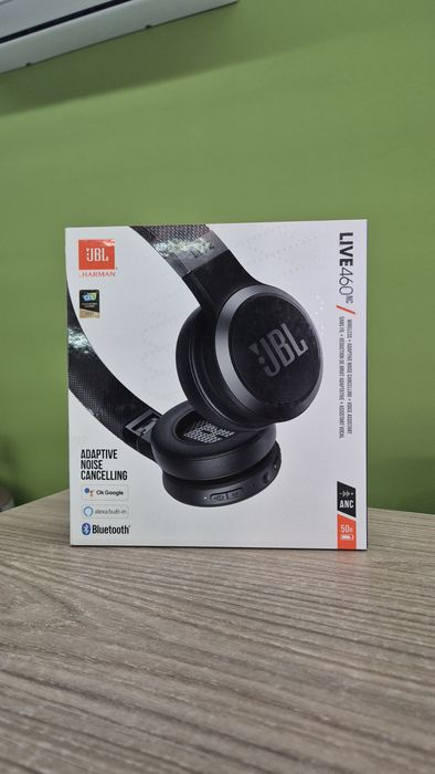 Jbl Live 460nc Adaptive Noise Cancelling Black Sigilate