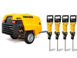 Аренда Инструментов аренда воздушный отбойник дизельный компрессор