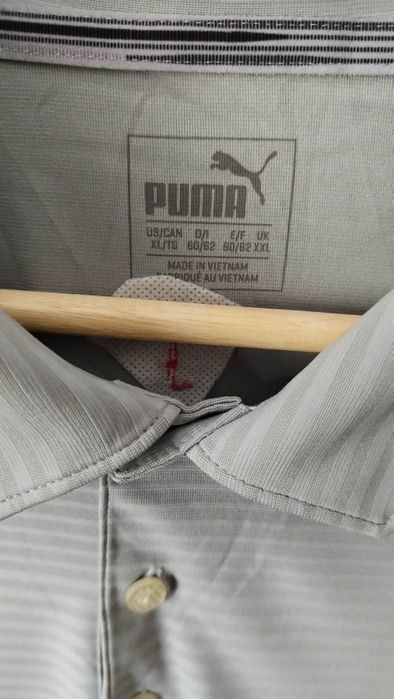 100% Оригинална мъжка тениска с яка Puma!