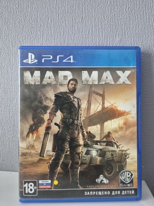 Mad max ps 4 диск