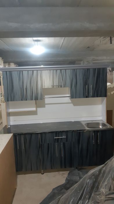 Optom kuxnni mebel 150sm 180sm 200sm 240sm lik moykasi bn