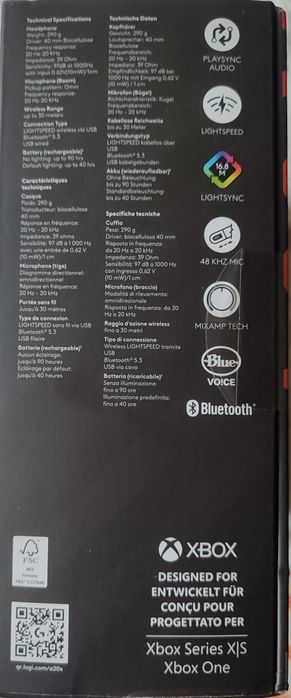 JBL Quantum 650, Logitech Astro A 20 X