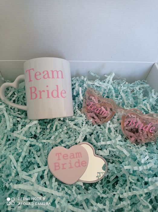 Чаши  с надпис за сватбено парти