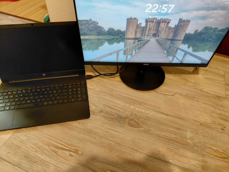 Vand monitor LED Philips 23.8" VA , cod 241V8L , 75 HZ, negru,