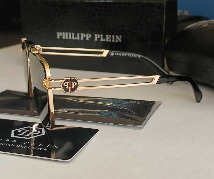 Очки Philipp Plein Lux Gold Black снижение цен