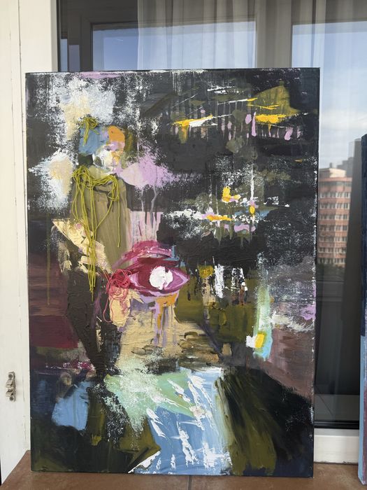 Tablou abstract contemporan