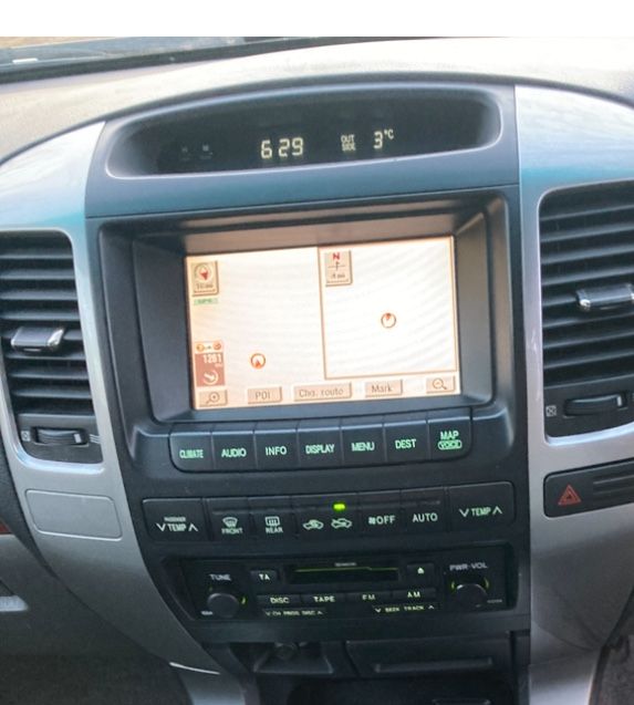 Навигация за тойота ланд крузер/land cruiser J120 03-08г