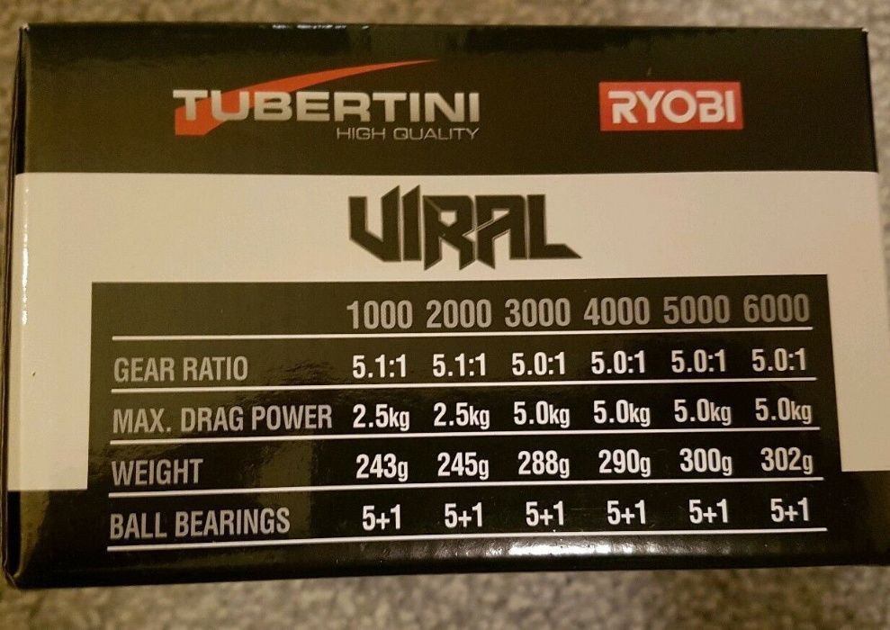 Mulineta pescuit match/feeder Tubertini Viral 5000(Ryobi) noua