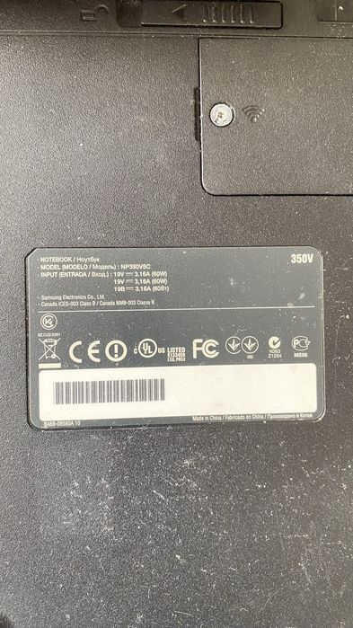 Продам 2 нерабочих ноутбука