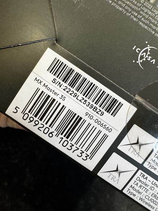 Чисто нова Logitech MX Master 3S Windows