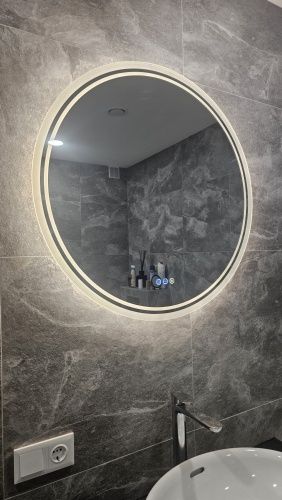 Огледало за баня 60 см диаметър