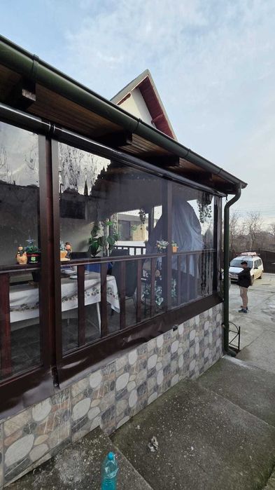 Folie terase si foisoare, transparenta, Cristal premium, 0,8 terasa