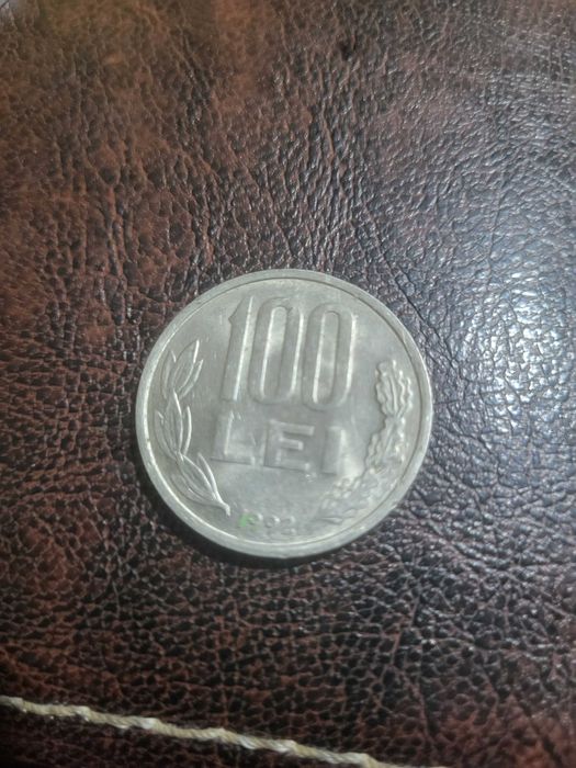Moneda cu chipul lui Mihai viteazu 1992 100 lei