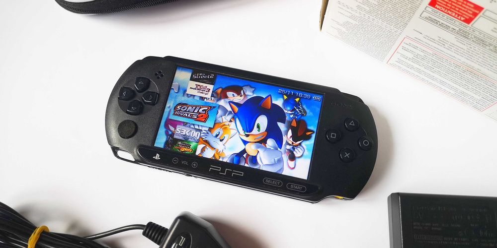 PSP E1004 Sonic Minecraft Crash PlayStation Portable ПСП с много игри