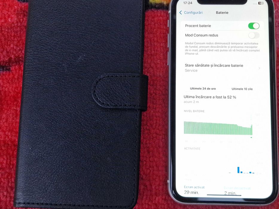 iPhone 11 White, 128 GB, Foarte bun (Iov Flo)