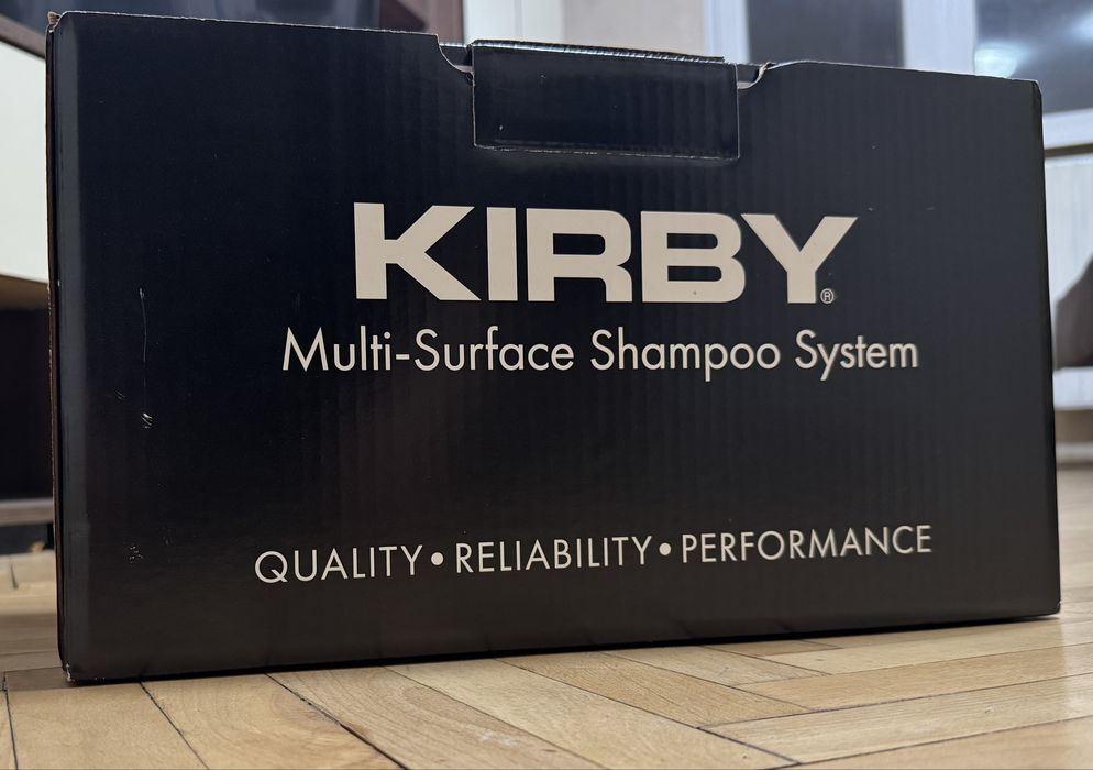 Kirby Platinum – почти нова, пълен комплект, пране на килими и дивани