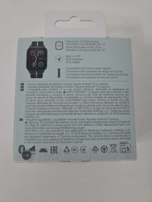 Smartwatch Moto Fit