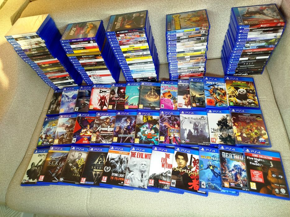 Диски на PS4 PS5