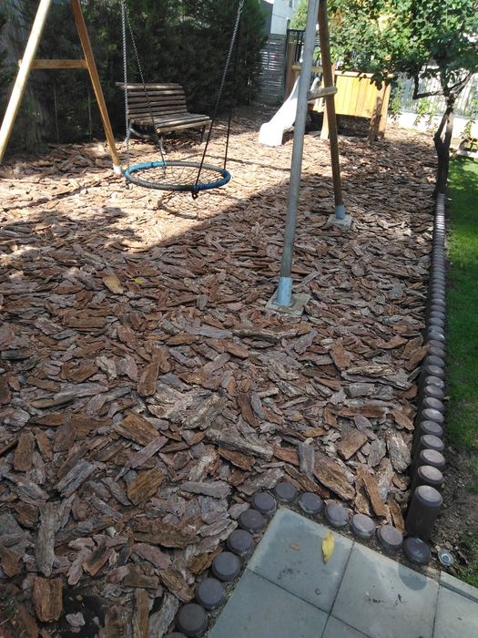 Боров мулч - дребен и едър, за декорация , Трици и талаж.