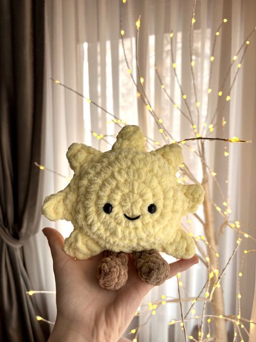 Pluș Soare Jellycat Croșetat