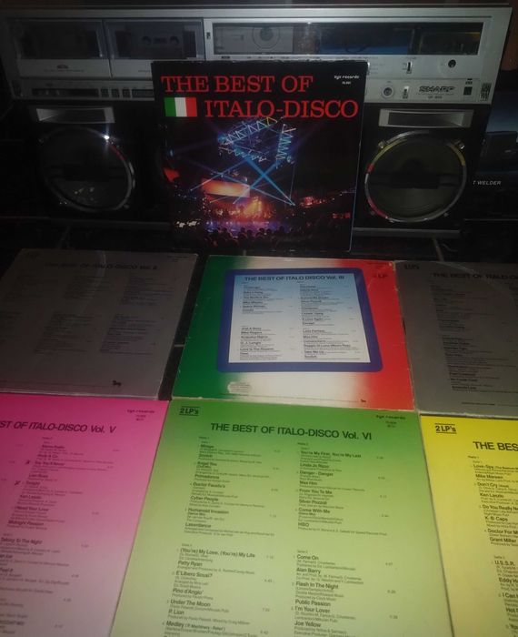 Vinyl-uri/ The Best of Italo-Disco/toata colectia vol 1-13