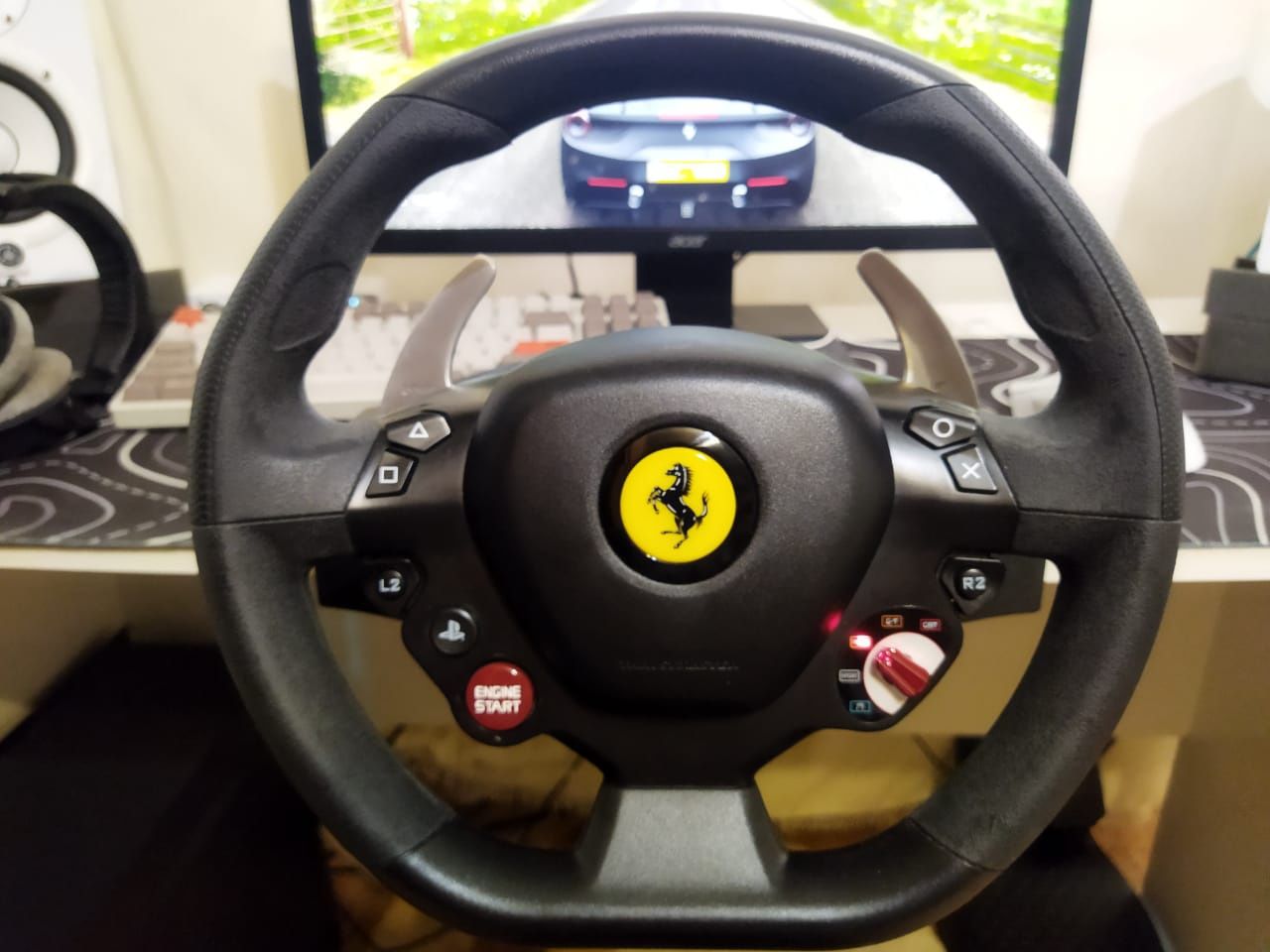 Игровой руль Thrustmaster T80 Ferrari 488 GTB Edition: 43 000 тг ...