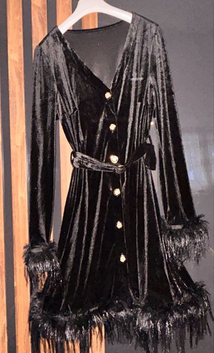 Rochie de catifea superba