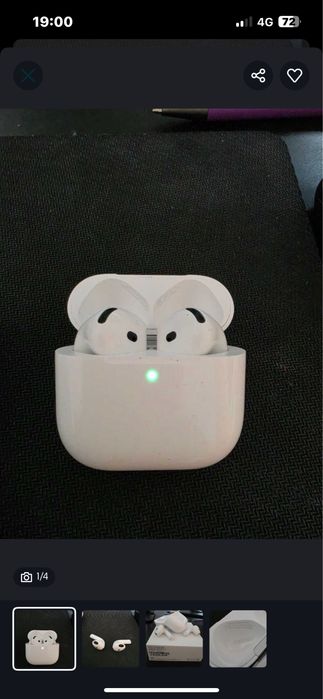 Airpods 4 оригинал в идеале срочно!
