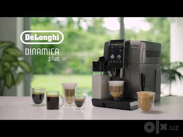 Kофемашина DeLonghi ECAM380.95.TB Dinamica Plus гарантия 3 года