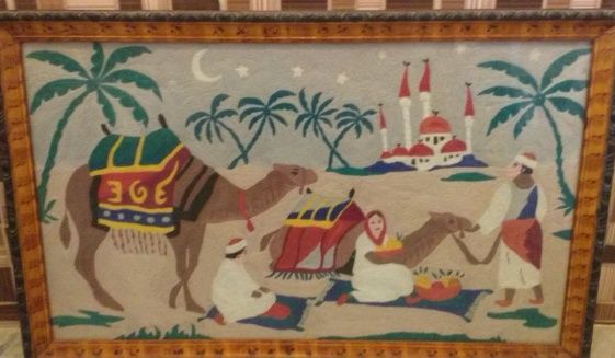 Tablouri cusute manual