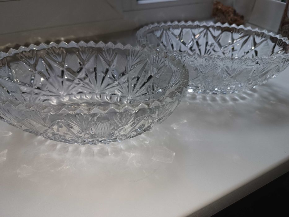 Продам хрустальные вазы, салатники