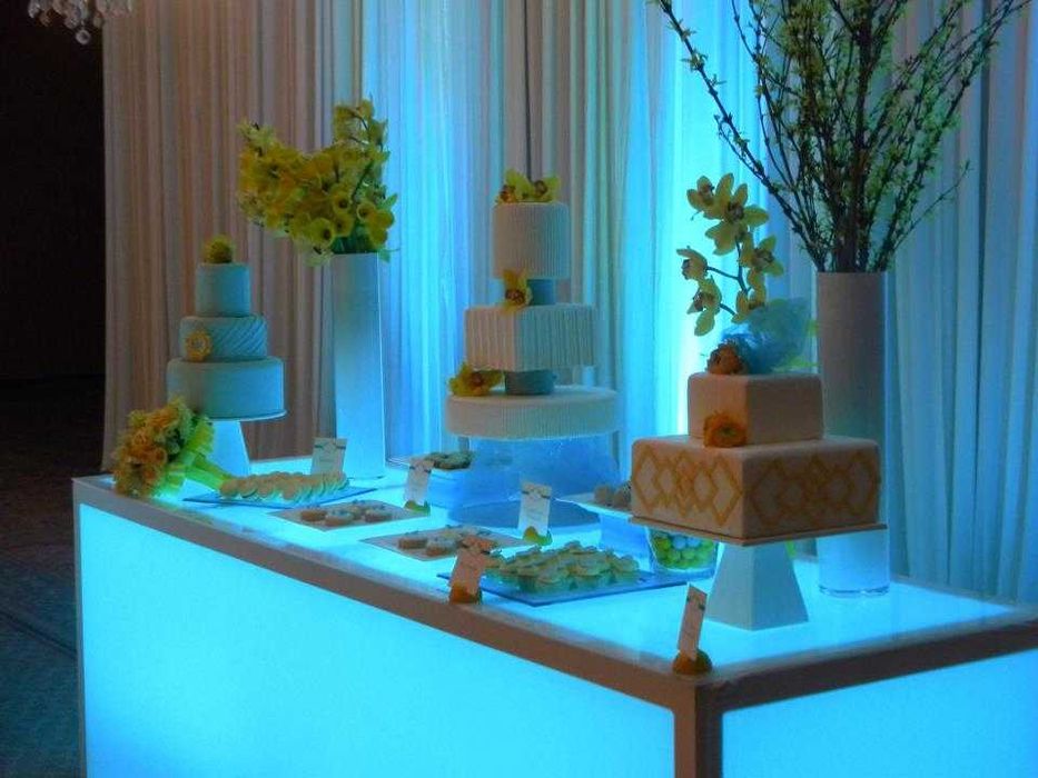 Mese led si cuburi led cu telecomanda