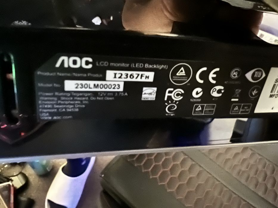 Monitor AOC 230lm00023 de 23inch,60hz