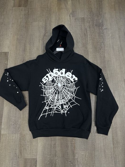Sp5der Hoodie Black