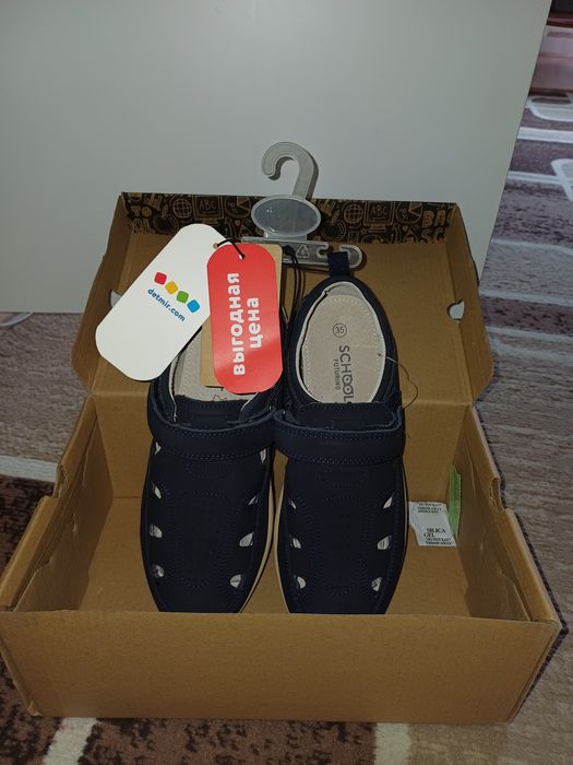 35 размер новые ботинки