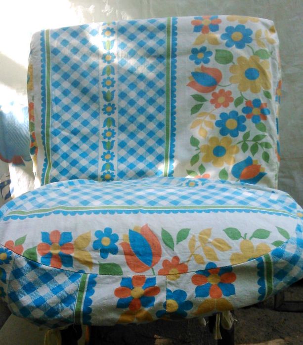 Сетка-органайзер в багажник и льняные чехлы для а/м ВАЗ