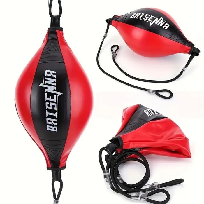 Minge de box dubla antrenament Muay Thai, sac de lovituri tavan podea ...