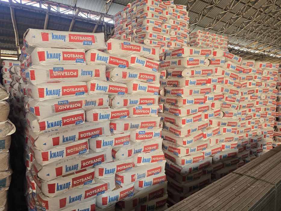 КНАУФ махсулотлари бор, етказиб берамиз