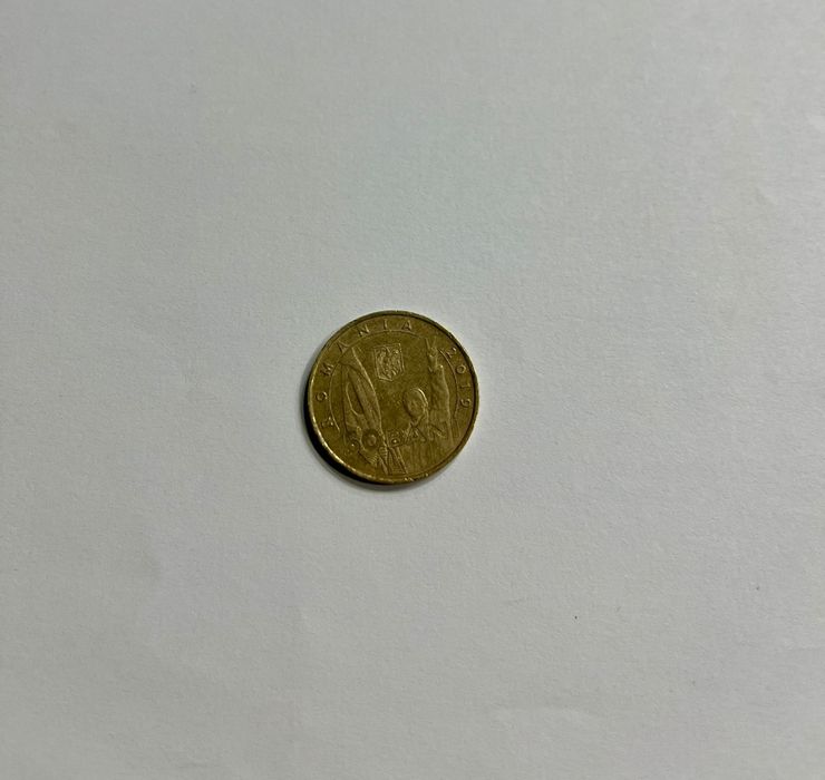 Moneda 50 bani revoluția Romana