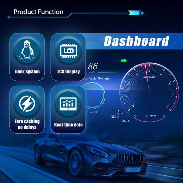 Дигитален километраж за Mercedes Benz C-Class CLA CLS GLA GLC