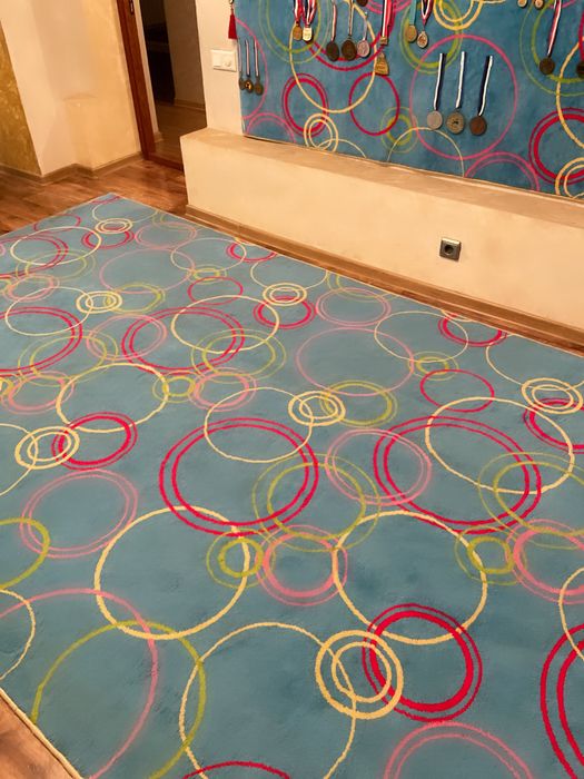 Ковер олимпийские кольца