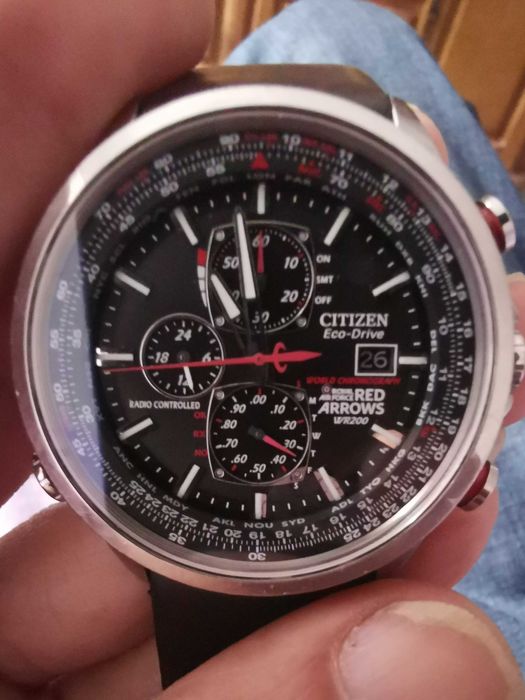 Citizen eco drive satellite radio/gps