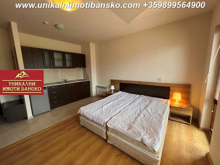 С гледка към планината! Едностаен апартамент за продажба в град Банско