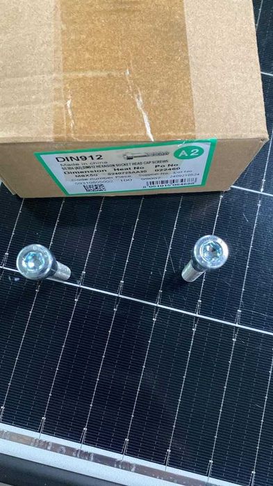 Surub M8*50, DIN912, inox A2 Pret:  50 ron/cutie (100buc)