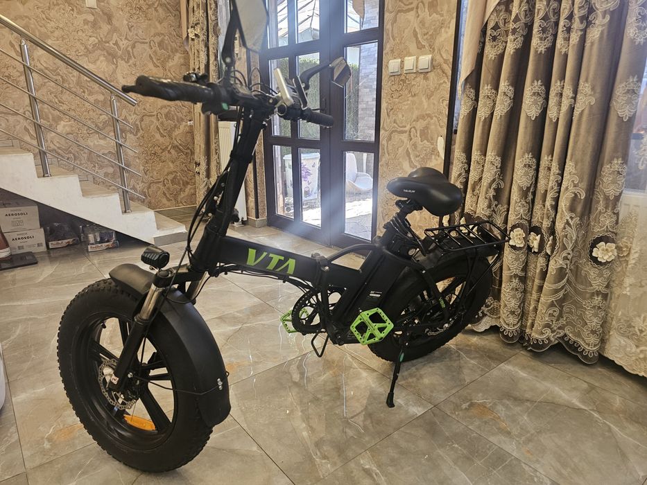 vând urgent bicicleta electrica 25 mil rulați 10 km