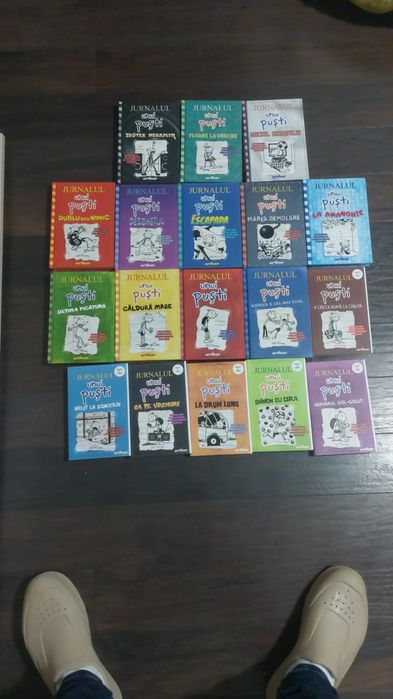 Colecție cărți Jurnalu unui puști