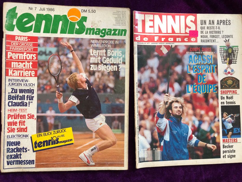 Колекция Тенис списания tennis
